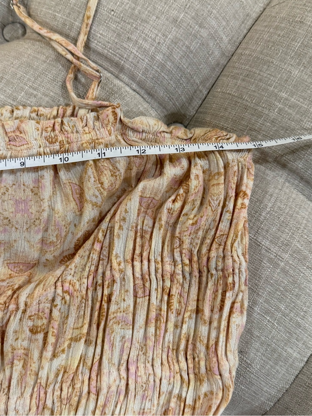 Z SUPPLY Floral Gauze Tiered Button-Front Mini Dress - Picture 6 of 6